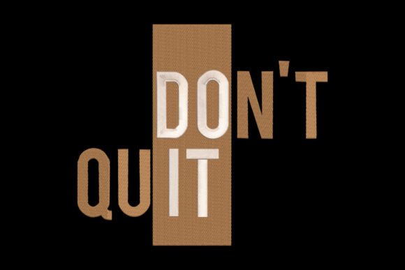 Don t Quit, Do It: A Designer Review