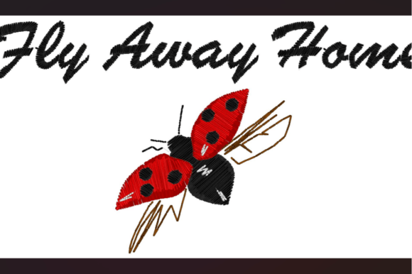 Fly Away Home Ladybird: A Minimalist Charm for Craft Fair Sellers