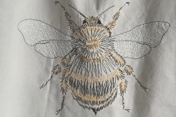 Linear Bumble Bee Sketch Style: A Versatile Addition for Etsy Sellers