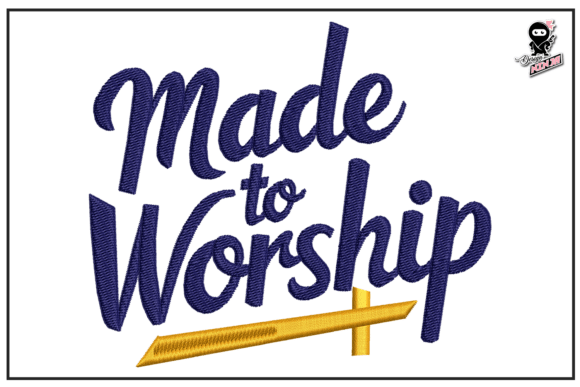 Made to Worship: A Thoughtful Embroidery Design for Meaningful Gifts
