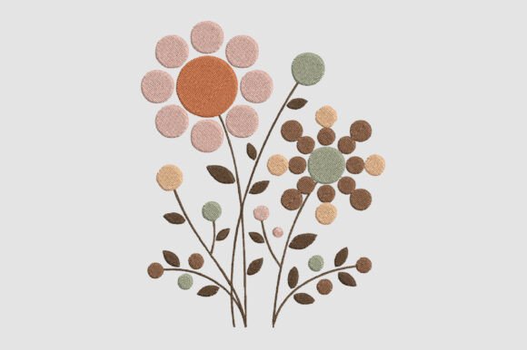 Reviewing Embrodroy Floral Design for Craft Fairs