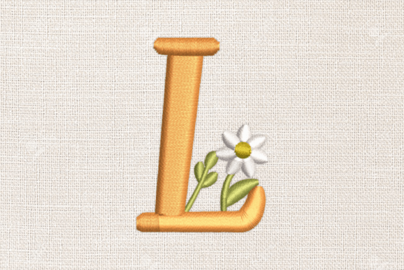 The Letter L is Feathered and Leafy