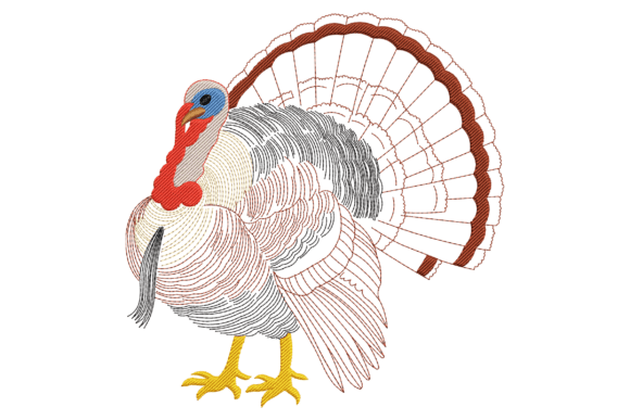 Turkey Bird Embroidery Design Review for Sellers
